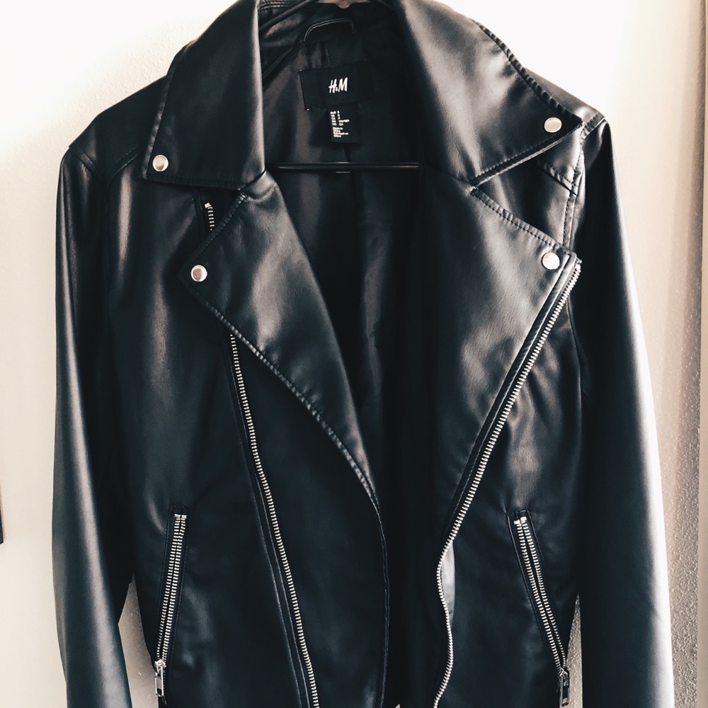 H&M Leather Jacket size S